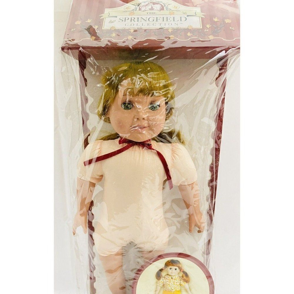 18" Stacy Doll NIB Fibre Craft Springfield Collection Blonde Hair Green Eyes - Picture 4 of 10